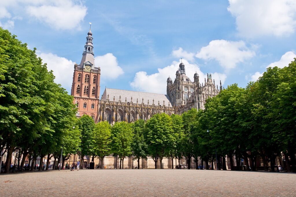 De Sint-Janskathedraal in 's-Hertogenbosch